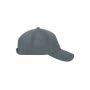 5 Panel Laser-Cut Cap grey one size