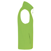 Bodywarmer van microfleece heren Lime 5XL