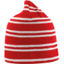 Team Reversible Beanie Red / White One Size Team Reversible Beanie Red / White One Size