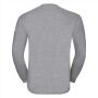 RUS Heavy Duty Crewneck Sweatshirt, Light Oxford, XL