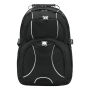 HYPE - Luxe polyester rugzak/ laptoptas zwart