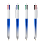 BIC® 4 Colours® Bicolor 4 Colours Bicolor BP LP Blue_UP and RI white