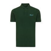 Iqoniq Yosemite gerecycled katoen pique polo, forest green (XXS)