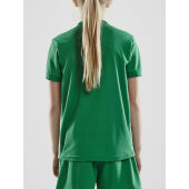 PRO CONTROL BUTTON JERSEY JR TEA GRE/WHI 122