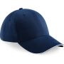 Athleisure 6 Panel Cap french navy/white one size
