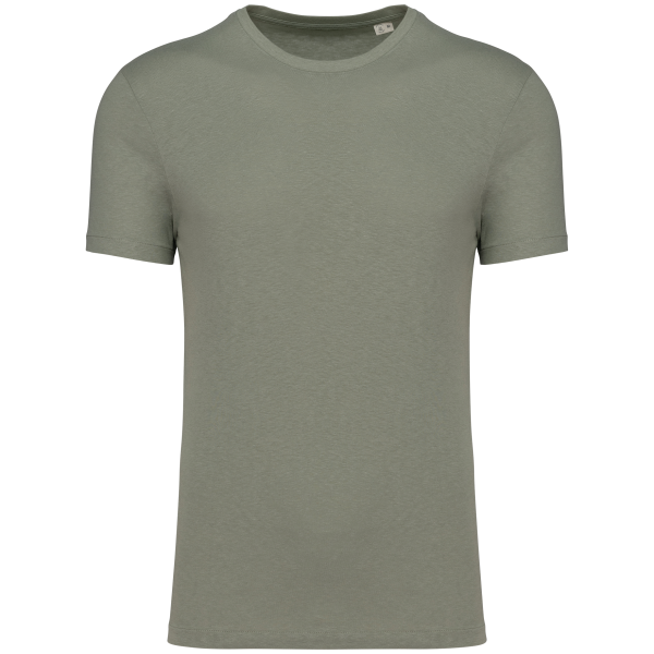 Ecologisch uniseks T-shirt van biokatoen en linnen