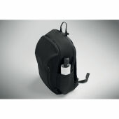 KOROVIN - 15" zachte PU laptop rugzak - Zwart