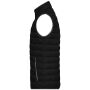 Men's Down Vest black/silver 3XL