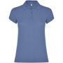 Star damespolo met korte mouwen - Riviera Blue - S