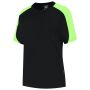 T-shirt Bicolor Redefined Dames 106109 Black-Lime 3XL T-shirt Bicolor Redefined Dames 106109 Black-Lime 3XL
