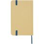 Reed A6 recycled hard cover notebook with plain pages - Ocean blue
