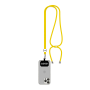 Crossbody duotone koord telefoonhouder van polyester