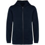 Ecologisch kindersweatvest met capuchon Navy Blue 12/14 jaar