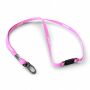 Polyester tubulaire keycord met metalen klem