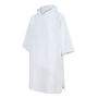 Badstof poncho White One Size