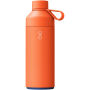 Big Ocean Bottle 1000 ml vacuümgeïsoleerde waterfles - Sun Orange