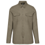 Overhemd safari lange mouwen Light khaki 4XL