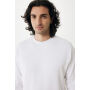 IQONIQ Etosha lichtgewicht gerecycled katoen sweater, recycled white (XS)