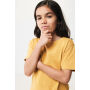 IQONIQ Koli kids lichtgewicht gerecycled katoen t-shirt, ochre yellow (1112)