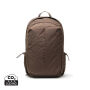 KENTO URBAN RCS  recycled nylon 15,6 inch rugzak met voorvak, bruin