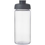 H2O Active® Octave Tritan™ 600 ml sportfles met klapdeksel - Transparant/Grijs
