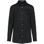 Linnen damesblouse Black XXL
