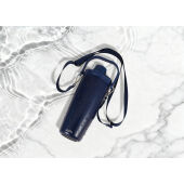 Avira Ayala RCS R-RVS duosip afsluitbare crossbody tumbler, donkerblauw