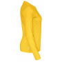 Cottover Gots T-shirt Long Sleeve Lady yellow XS