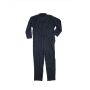 Stud Front Coverall, Navy, 3XL/R, Warrior