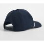 ROPE DETAIL 5 PANEL CAP, NAVY/WHITE, One size, BEECHFIELD