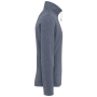 Enzo - Fleece met ritskraag French Navy Heather XL