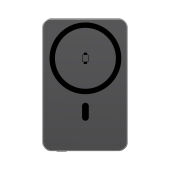 Urban Vitamin Marin 5000mAh magnetic 15W wireless powerbank, zwart