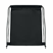 SHOOP KIDS - 190T RPET inder trekkoordtas - Zwart