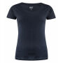 Harvest Twoville Lady Slub T U-neck Navy XXL