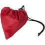 Bungalow opvouwbare polyester boodschappentas 7L - Rood