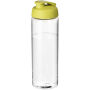 H2O Active® Vibe 850 ml sportfles met kanteldeksel - Transparant/Lime