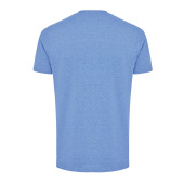 Iqoniq Manuel gerecycled katoen t-shirt ongeverfd, heather blue (XL)