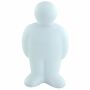 Anti stress figuur man, kleur wit