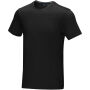 Azurite heren T-shirt met korte mouwen biologisch textiel - Zwart - 3XL