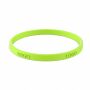 Gepersonaliseerde siliconen armbanden (5mm breed) Gepersonaliseerde siliconen armbanden (5mm breed)