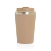 Java RCS recycled dubbel wandige beker 350ML, greige Java RCS recycled dubbel wandige beker 350ML, greige