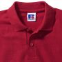 RUS Children's Classic Polycot. Polo, Classic Red, 11-12jr