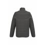 Gewatteerde heren donsjas dark grey 3XL
