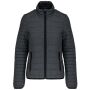 Ladies' lightweight padded jacket marl dark grey XXL