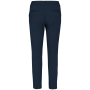 Ecologische enkellange chinobroek dames Navy Blue 36 FR