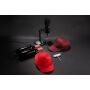 5 Panel Sandwich Cap Organic Cotton black/white one size