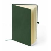 Gerecycled notitieboekje A5 Bloom - groen
