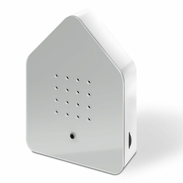 Huisje met vogelgeluiden | Zwitscherbox | Grijs Huisje met vogelgeluiden | Zwitscherbox | Grijs