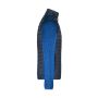 Men's Knitted Hybrid Jacket royal-melange/anthracite-melange S