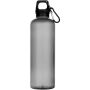 Oregon 750 ml waterfles van RCS-gecertificeerd gerecycled plastic met karabijnhaak - Zwart
